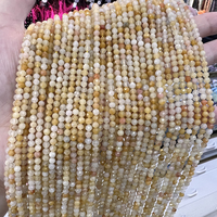 Perles en vrac de topaze facettée de 2 mm, 3 mm, 4 mm pour la fabrication de bijoux – Vente en gros
