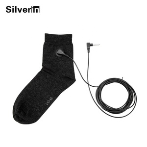 Meias de Aterramento Antibacterianas e Antiodor de Fibra de Prata Pura de Alta Qualidade - Product Image 4