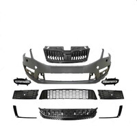 Pare-chocs avant de voiture avec calandre, accessoire de véhicule, pour VW Skoda Octavia mise à niveau rs /vrs 2017 2018 2019