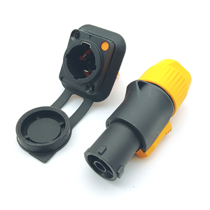 20A 250V 防水IP65 PowerCON True 1 ロック式オスプラグ メスジャック コネクタ - Product Image 1