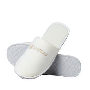 Pantuflas de <span class=keywords><strong>Hotel</strong></span> Elegantes de Alta Calidad al por Mayor, Logotipo Personalizado - Product Image 1