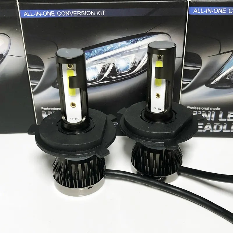 2024 di tendenza Exontek più venduto Mini M1 36W H4 Hi/anabbaglianti 6000K Fanless COB luce LED luce faro auto Kit lampadina calda vendita in Giappone