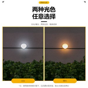 Lámpara Solar Decorativa para Jardín, Lámpara de Pared LED para Exteriores, Marca Xinyao Electric Appliances - Product Image 5