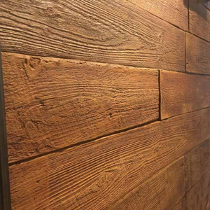 Paneles de Pared de Poliuretano con Aspecto de Madera, Paneles de Pared de Imitación Piedra, Paneles de Espuma de Madera de Poliuretano para <span class=keywords><strong>Interiores</strong></span> - Product Image 1