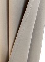 Rideau occultant 85% noir, uni, avec œillets, pour salon - 24 couleurs en stock