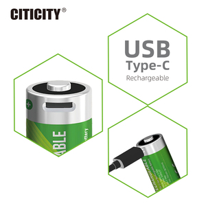 CITICITY Batería recargable de iones de litio CR123A, paquete de 4, 3 V, 860 mAh, alta potencia para dispositivos de seguridad, linternas, alarmas - Product Image 3