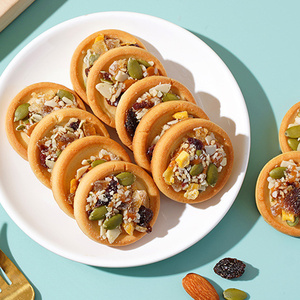 Atacado doces e doces snacks de nozes Biscuit assar anel redondo açúcar biscoitos biscoitos e biscoitos de castanha de caju biscoitos - Product Image 5