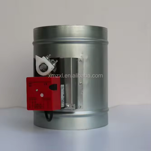 Nhà máy cung cấp thép không gỉ AC van điều tiết hướng dẫn sử dụng cơ giới HVAC không khí cân bằng van điều tiết thiết kế đồ họa cho Giải pháp dự án - Product Image 2