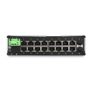 Công Tắc Mạng Gigabit Nhà Máy Công Tắc POE Công Nghiệp Gigabit 16 Cổng + Cổng 2SFP 802.3 Af/At Cho Thành Phố Thông Minh - Product Image 2