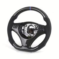Volant en cuir et fibre de carbone Plug and Play pour BMW Série 3 E82 E87 E88 M3 E90 E91 E92 E93 X1 E84 X5 E70 E89 E84 E70 E71