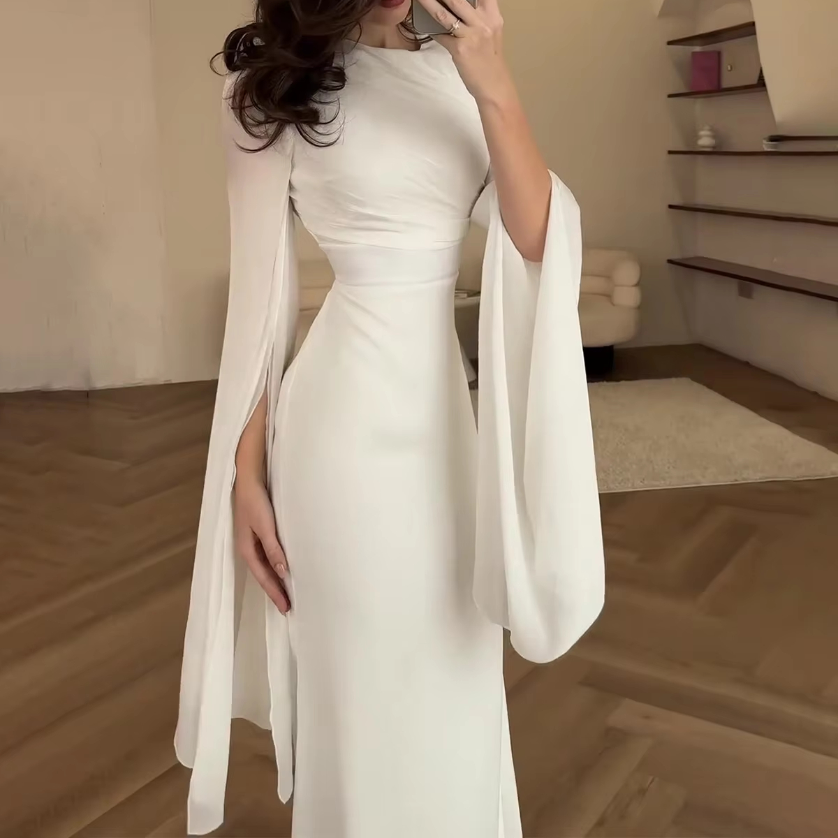 New Arrival Satin Modest Casual Dresses Abaya Summer Spliced Organza Long  Slim Breathable Plus Size Wide Sleeves Muslim Dress| Alibaba.com
