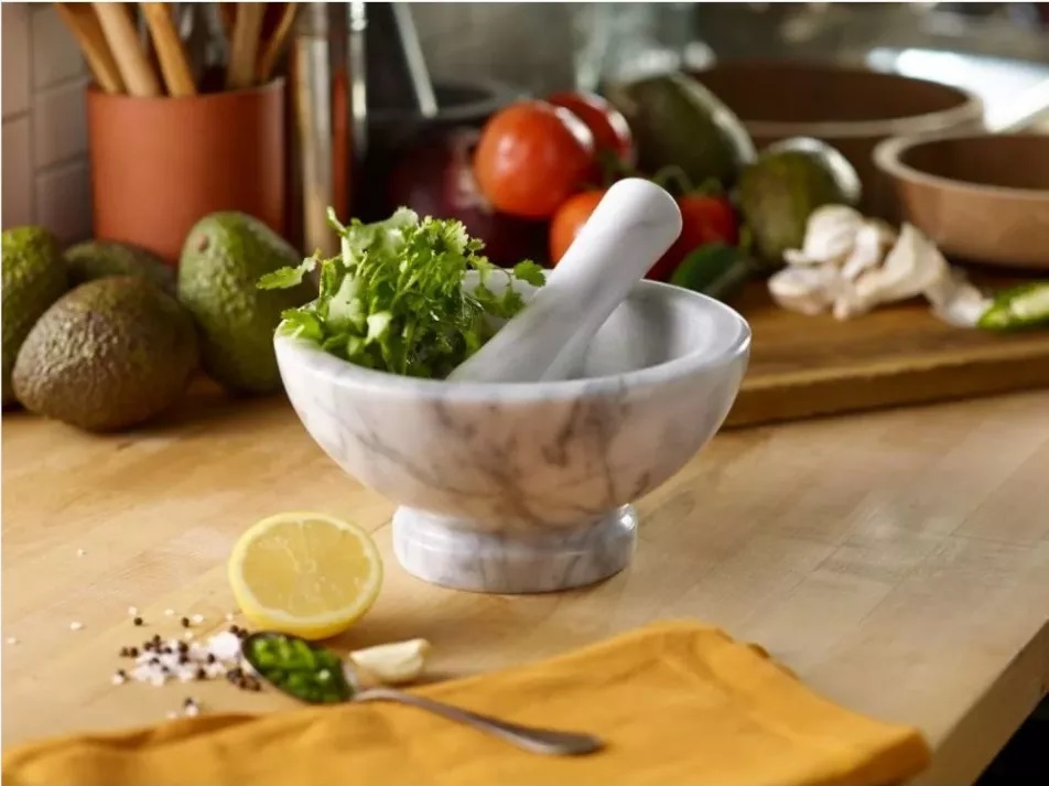  soapstone mortar and pestle polished