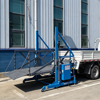 Plateforme de chargement hydraulique mobile compacte 1600x2000mm 2 tonnes pour déchargement de camions
