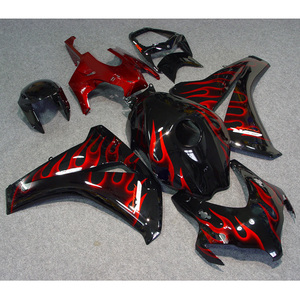 Kit de carénage noir et rouge TCMT pour Honda CBR1000RR <span class=keywords><strong>CBR</strong></span> <span class=keywords><strong>1000</strong></span> <span class=keywords><strong>RR</strong></span> 2008-2011 2009 <span class=keywords><strong>2010</strong></span> INJECTION 8A XF-4004-08 - Product Image 2