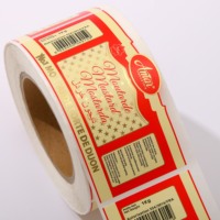 Étiquettes autocollantes personnalisées en papier vinyle, impression dorée à chaud, holographiques, imperméables, résistantes à l'huile, pour boissons et aliments de luxe