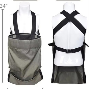 Free Sample Outdoor Bib Apron for Picking Cleaning Quick Release Harvest <b>Tool</b> <b>Backpack</b> with Large Pocket Garden - Product Image 4