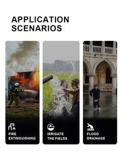 Bomba de Pistón de Gasolina YSONIC de 5 HP, 3 Pulgadas, Alta Presión, para Tratamiento de Agua Limpia, Motor OHV para Riego Agrícola YSWP80T - Product Image 6