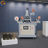Machine de marquage à chaud pneumatique pour rubans et étiquettes adhésives avec écran tactile