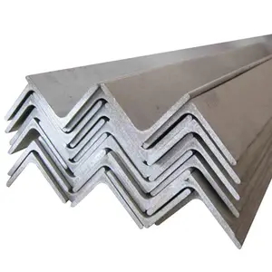Estructura de acero de construcción 2A12 2024 Barra de ángulo de aleación de aluminio extruido/Acero de ángulo ASTM A36 a53 Q235 Q345 Barra de ángulo igual de carbono