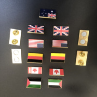 En gros, épingles et badges drapeau de la Palestine, épingles carte drapeau vert et blanc pour chapeaux, vêtements et réfrigérateurs
