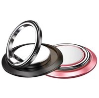 Support de téléphone personnalisé avec logo gravé au laser, finition miroir, pour cadeaux d'entreprise et promotion de marque