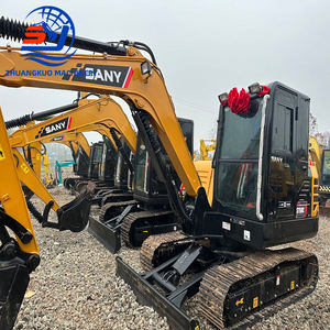 Excavadora Sany SY60C usada en buenas condiciones, buen precio, excavadora sobre orugas usada para minería, excavadora Sany SY60C usada - Product Image 1