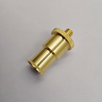 Adaptateur de montage fileté en laiton usiné CNC pour pièces de caméra, vis de conversion pour support de microphone et trépied, métal, conversion 1/4 ou 3/8