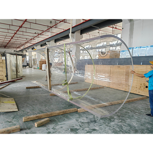 Custom Groot Transparant Acryl <span class=keywords><strong>Bullet</strong></span> U Vorm <span class=keywords><strong>Aquarium</strong></span> Zoetwater Vis <span class=keywords><strong>Aquarium</strong></span> - Product Image 2