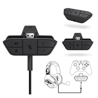 Adaptador de Auriculares Estéreo para Xbox One, Conector de Audio de 3.5mm para Control Inalámbrico de Xbox One, Ajustador de Audio, Conversor de Auriculares