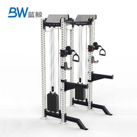 BW Body Building Cable Crossover Multifunctional Power Cage Squat Rack Exercise Training Mutli Function Station Machine