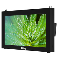 Pantalla LCD para Exteriores de 43 Pulgadas, 4K, Señalización Digital, IP65 Impermeable, para Publicidad en Tiendas, Centros Comerciales y Ascensores