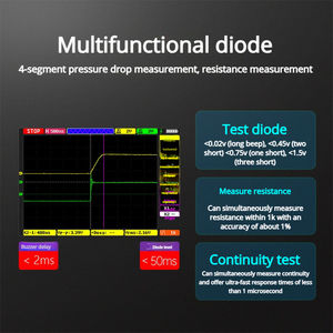 Multímetro Digital ALIENTEK DM40 com Osciloscópio e Gerador de Sinal 3 em 1 Unidade Portátil Ferramenta Integrada - Product Image 4