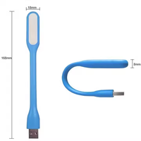 VENTE FLASH - Lampe LED USB portable 10 couleurs avec alimentation USB pour batterie externe/ordinateur - Lampe LED pour ordinateur portable - Protection de la vue