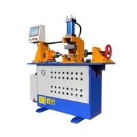 Machine de formage d'extrémités de tubes, de réduction, d'expansion, de rétrécissement, de flanging et de sertissage pour acier, PVC, aluminium, acier doux et acier au carbone