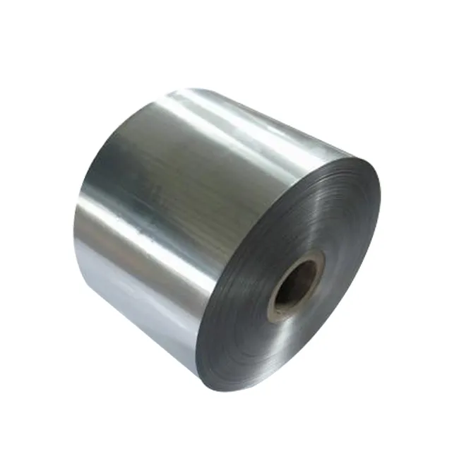 alu foil roll 38 micron thick cap seal aluminium foil for yogurt plastic bottle packaging household aluminium foil