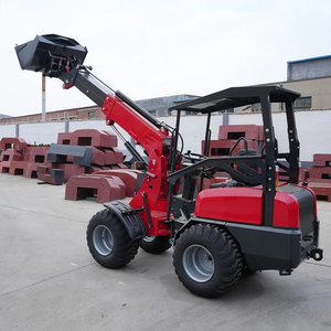 मुफ्त शिपिंग H180 टेलीस्कोपिक व्हील लोडर फार्म टेलीस्कोपिक मिनी डीजल व्हील लोडर होम डीजल चार पहिया ड्राइव लोडर - Product Image 5