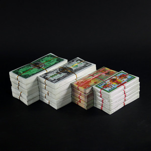 Papel Moneda Sacrificial para el Festival Qingming, 50 Trillones de Yuanes, <span class=keywords><strong>100</strong></span> Lingotes, Moneda del Más Allá, Set Completo para Funeral - Product Image 3