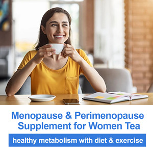 Wholesale Womens <b>Menopause</b> Herbal Tea Apple Cinnamon Flavor 30 Tea Bags Support Metabolism Energy and Digestive Wellness - Product Image 2