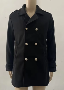 Giacche <span class=keywords><strong>Trench</strong></span> Invernale da <span class=keywords><strong>Uomo</strong></span> Sottili a Manica Lunga con Tasche, Cappotti Lunghi alla Moda, all'Ingrosso OEM, di Grande Successo - Product Image 5