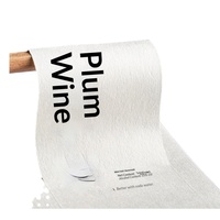 Autocollant adhésif en papier spécial haut de gamme, étiquette personnalisée pour bouteille de vin, emballage, autocollant de scellage pour les boissons