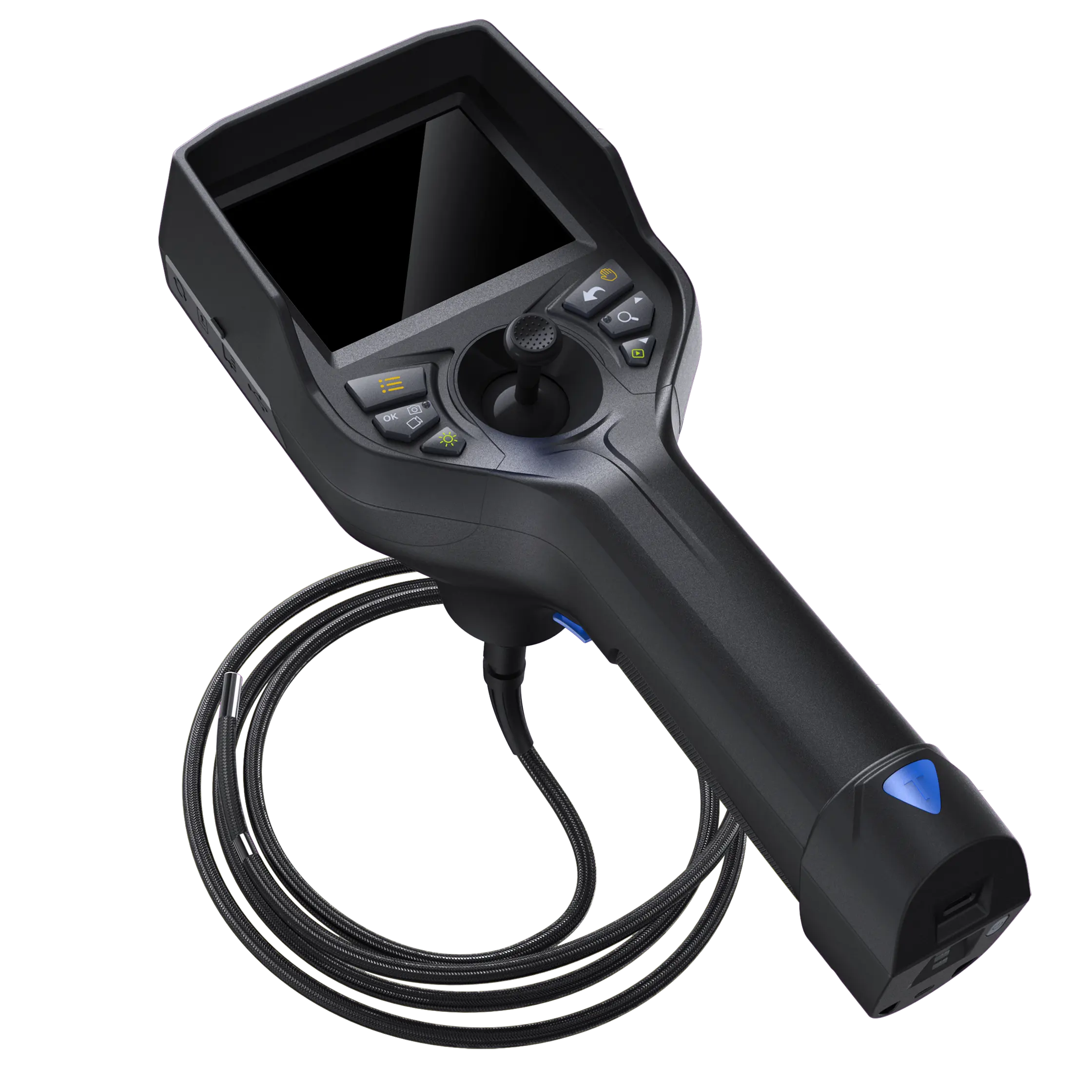 Telecamera di ispezione per endoscopio industriale portatile con risoluzione HD da 3.5 pollici in vendita tubo intrecciato al tungsteno 1280x720