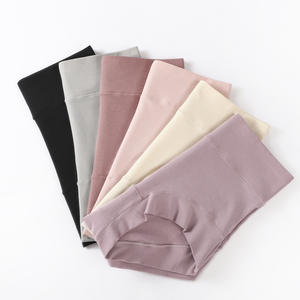 Culottes pour femmes personnalisées 1001 # haute qualité et taille haute ascenseur fesse sans trace respirant grande taille grosse soeur sous-vêtements - Product Image 2