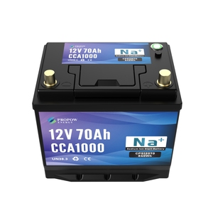 แบตเตอรี่รถยนต์มาตรฐานแบบชาร์จได้ แบตเตอรี่รถยนต์ 12V 20ah 70Ah แบตเตอรี่สตาร์ทโซเดียมไอออน - Product Image 2