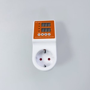 Protector de Voltaje Ajustable, Enchufe Europeo de 16A, CA 220V, Protección para Refrigeradores - Product Image 1