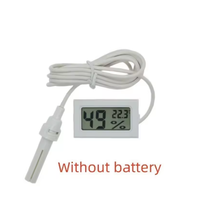 Mini thermomètre numérique LCD pratique, capteur hygromètre, jauge, moniteur de réfrigérateur, aquarium, affichage, détecteur d'humidité FY-10