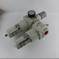   Ensemble filtre-régulateur de pression d'air comprimé pneumatique Type AC5010-10 avec filtre en laiton, unité FRL