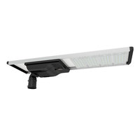 Lampadaire Solaire lampu taman tenaga surya, lampu jalan Led matahari 80watt luar ruangan semua dalam satu untuk penerangan Area