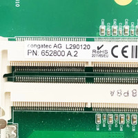 Carte mère industrielle embarquée d'origine Congatec AG, authentique, avec disque dur de 2 To, 1 Go de RAM, L290120 PN 652800 A.2 L293619 652810 A.0 VGA