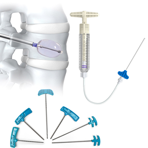 Canwell pkp Qua Da kyphoplasty bóng cong và đốt sống perforator Kit thắt lưng phẫu thuật Kit cột sống xi măng cụ thiết lập - Product Image 2