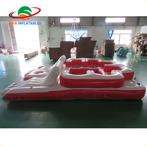 Radeau gonflable flottante pour natation, haute qualité, avec tente - Product Image 3